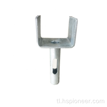 Galvanized Steel Scaffolding Fork Head Jack